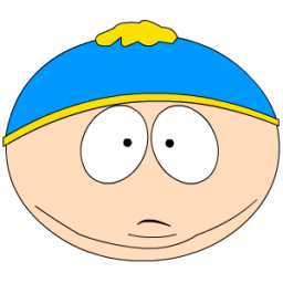 Cartman Normal Head Sticker