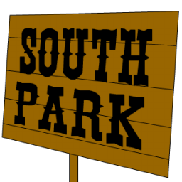 South Park Sign Sticker