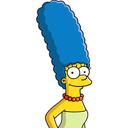 Marge Simpson Sticker