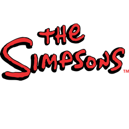 The Simpsons Logo Sticker