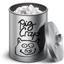 Pig Crap Full Sticker