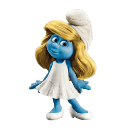 Smurfette 2 Sticker