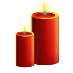 Candles Sticker