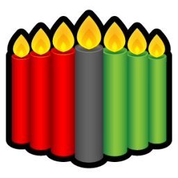 Kwanzaa Candles Sticker