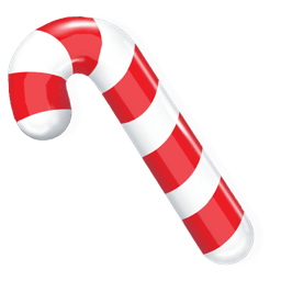 Candy Cane Sticker