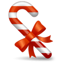 Candy Cane Sticker