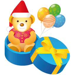 Teddy Gift Sticker