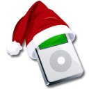 Ipod Santaclaus Sticker