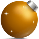 Golden Ball Sticker