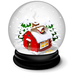 Christmas House Sticker