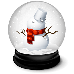 Christmas Snowman Sticker