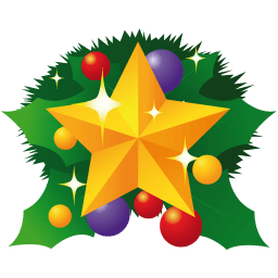 Christmas Snowflake and Star Stickers