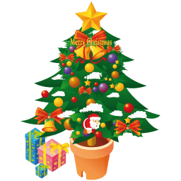 Christmas Tree Sticker