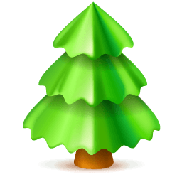 Christmas Tree Sticker