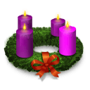 Advent Wreath Sticker