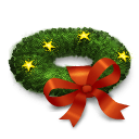 Wreath Sticker