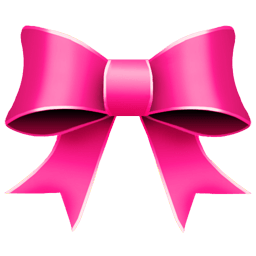 Ribbon Pink Sticker