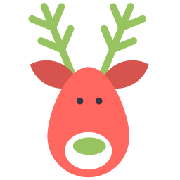 Reindeer Deer Sticker