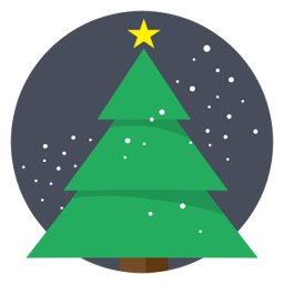 Christmas Tree Sticker