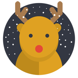 Rudolph Sticker