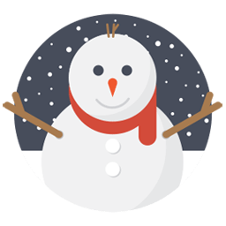 Snowman Sticker