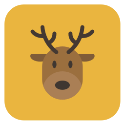 Reindeer Sticker