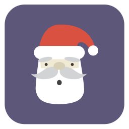 Santa Sticker