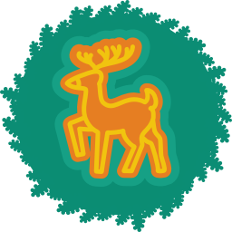 Deer Sticker