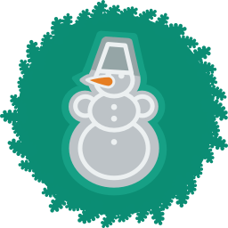 Snowman Sticker