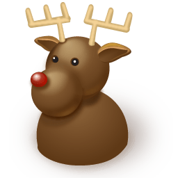 Reindeer Sticker