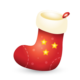 Xmas Stocking Sticker