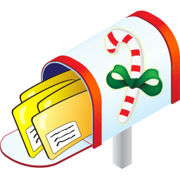 Christmas Mailbox Sticker