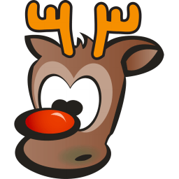 Reindeer Sticker