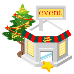 Christmas Event Store Sticker