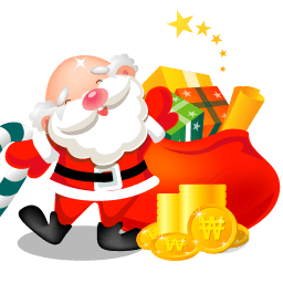 Santa Claus Stickers