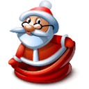 Santa 1 Sticker