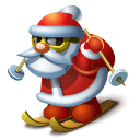 Santa 2 Sticker