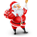 Santa Sticker