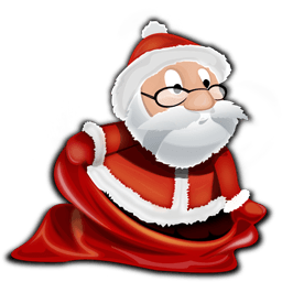 Santa Sticker