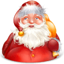 Santa Sticker