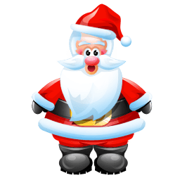 Santa Sticker