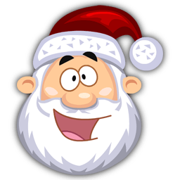 Happy Santaclaus Sticker