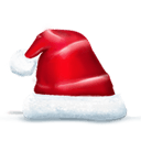 Santa Hat Sticker