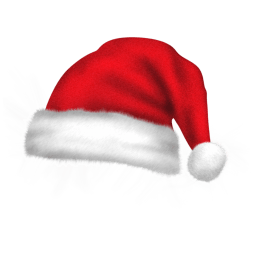 Santa Hat Sticker