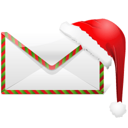 Santa Mail Sticker