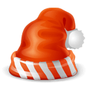 Santa Cap Sticker