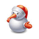 Snowman Sticker