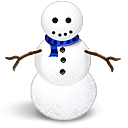 Snowman Sticker