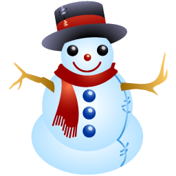 Snowman Sticker