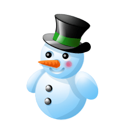 Snowman Sticker